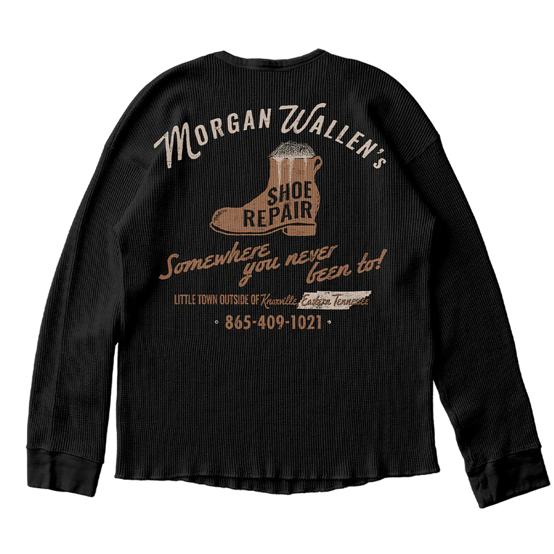 Morgan Wallen - Somewhere You Never Been To Thermal Long Sleeve