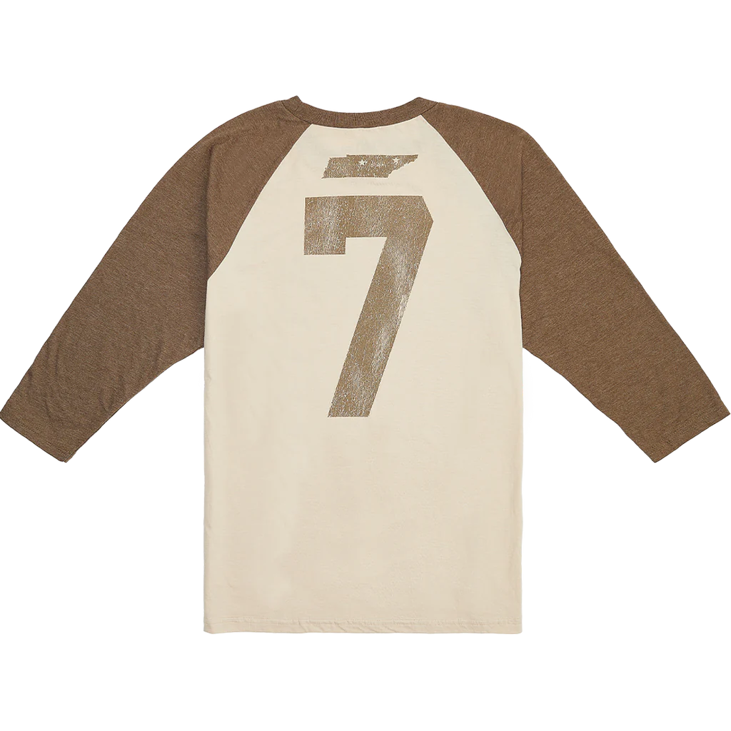 Morgan Wallen - Morgan Wallen Brown Baseball Raglan