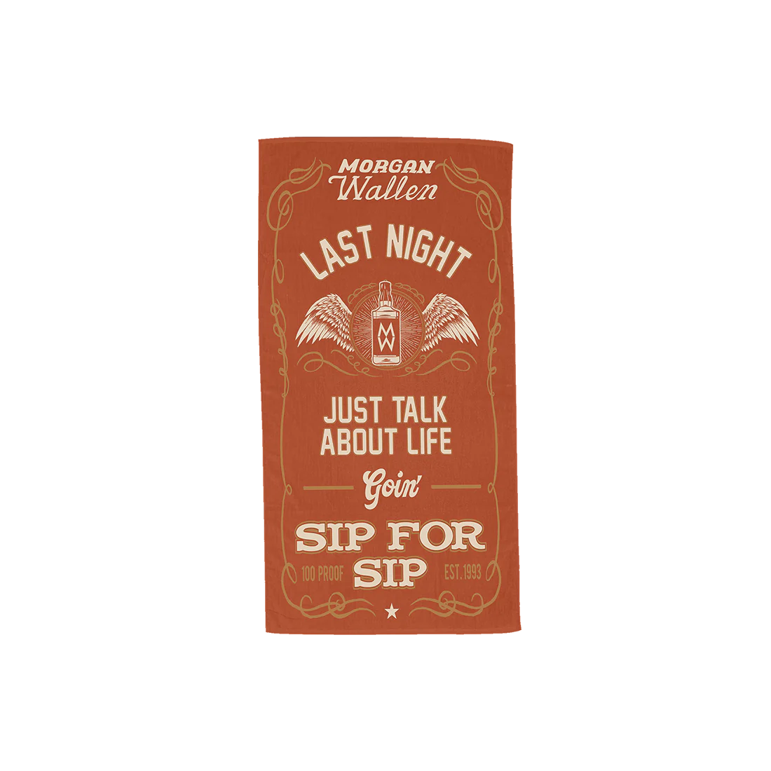 Morgan Wallen - Last Night Towel