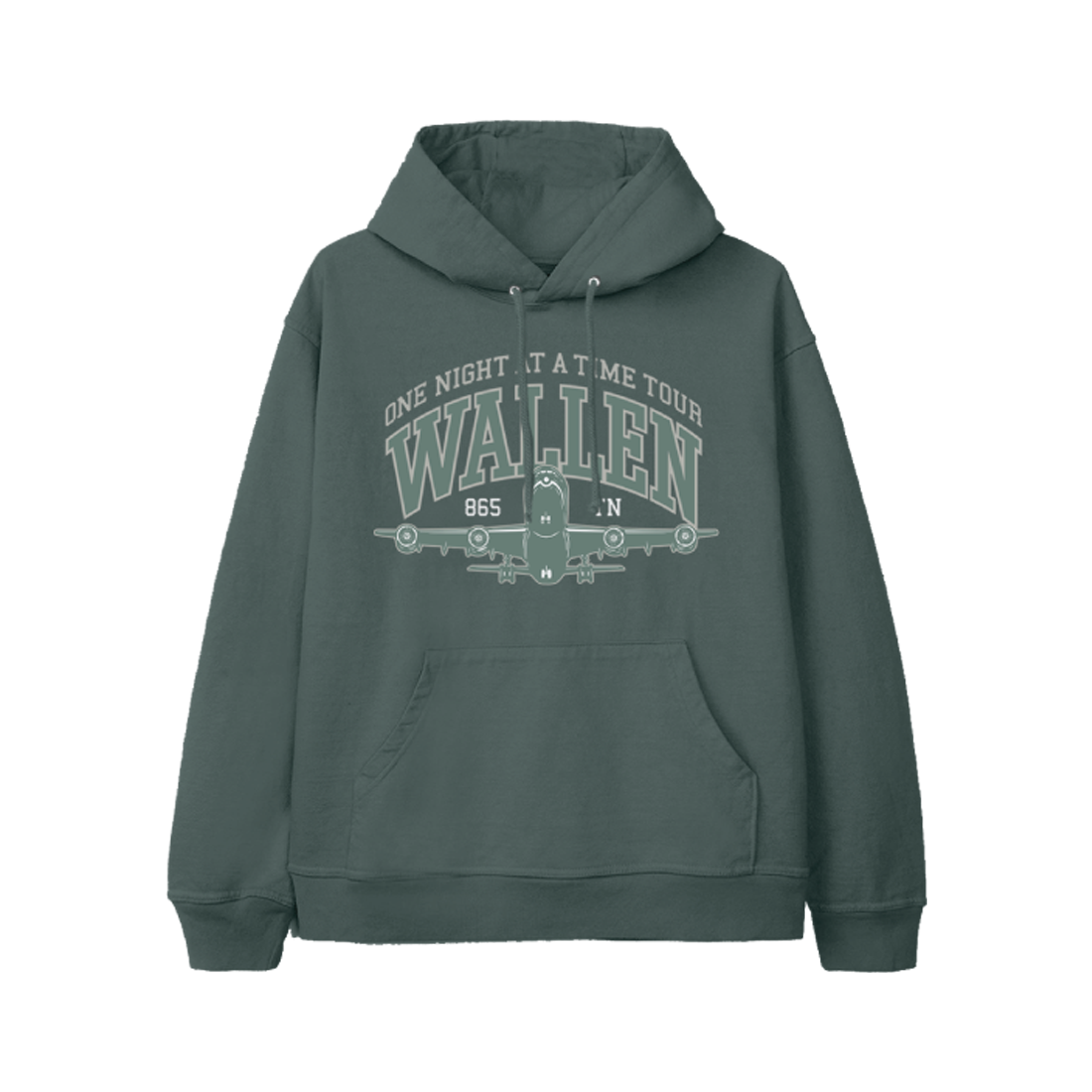 Morgan Wallen - 2024 One Night At A Time Green Hoodie