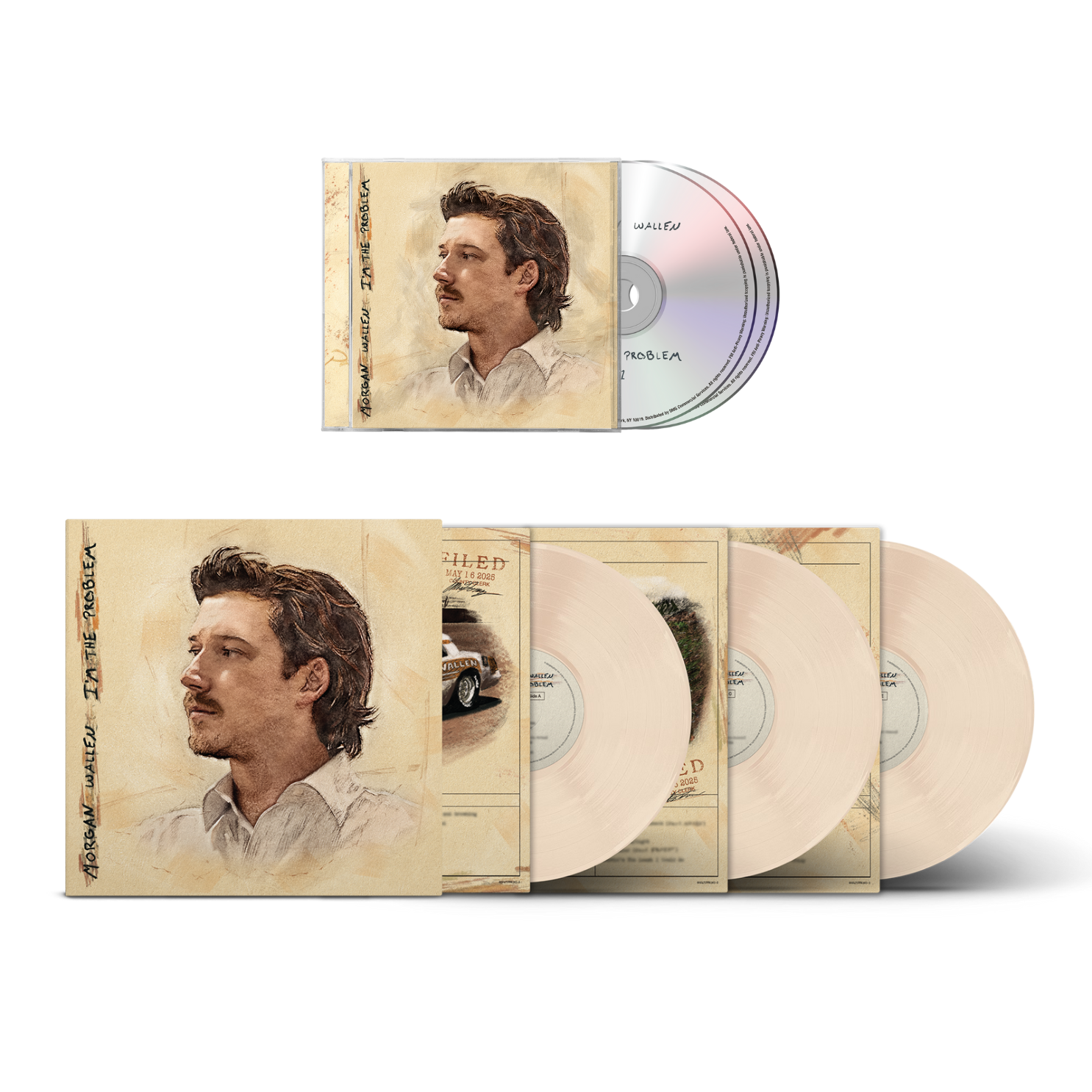 I’m The Problem Bone White 3LP + CD
