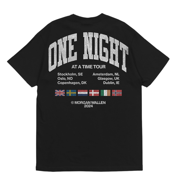 Morgan Wallen - 2024 One Night At A Time Tour Tee