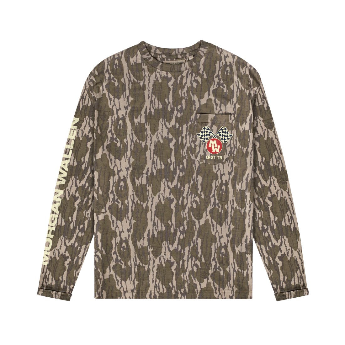 Morgan Wallen - East TN Camo Longsleeve