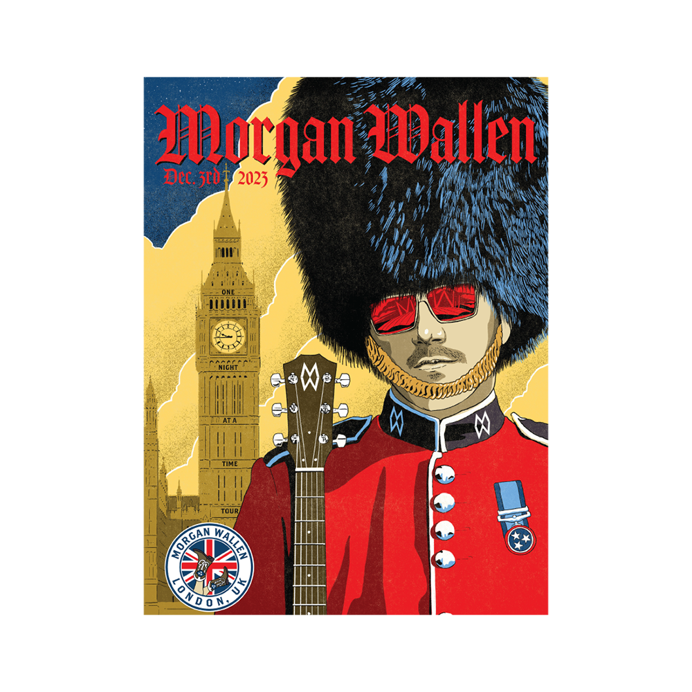 Morgan Wallen - London Event Poster