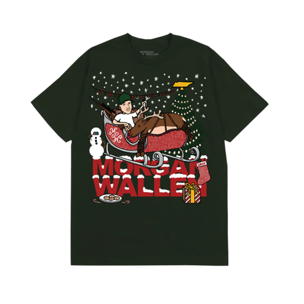 Morgan Wallen - Reindeer Sleigh T-Shirt